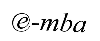 E-MBA logo