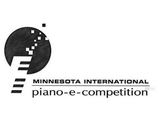 E MINNESOTA INTERNATIONAL PIANO-E-COMPETITION logo