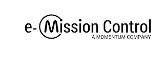 E-MISSION CONTROL A MOMENTUM COMPANY logo