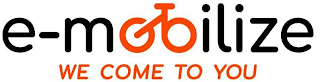 E-MOBILIZE WE COME TO YOU logo