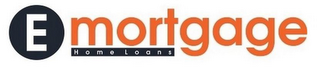 E MORTGAGE HOME LOANS logo