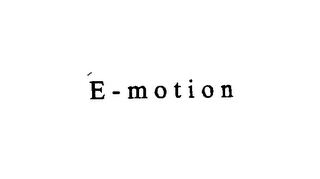E-MOTION logo