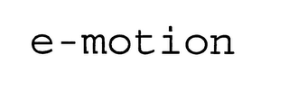 E-MOTION logo