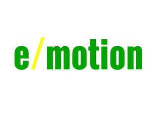 E MOTION logo