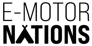 E-MOTOR NATIONS logo