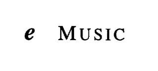 E MUSIC logo
