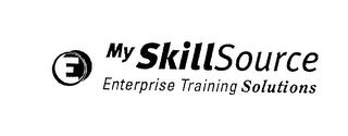 E MY SKILLSOURCE ENTERPRISE TRAINING SOLUTIONS logo