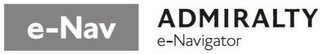 E-NAV ADMIRALTY E-NAVIGATOR logo