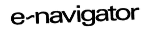 E-NAVIGATOR logo
