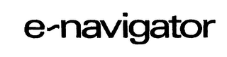 E-NAVIGATOR logo