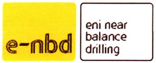 E-NBD ENI NEAR BALANCE DRILLING logo