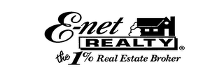 E-NET REALTY THE 1% REAL ESTATE BROKER logo