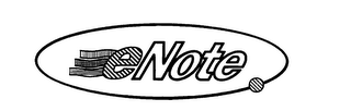 E NOTE AND DESIGN logo