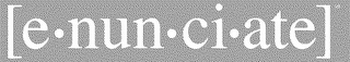 [E-NUN-CI-ATE] logo