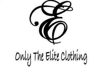 E ONLY THE ELITE CLOTHING logo
