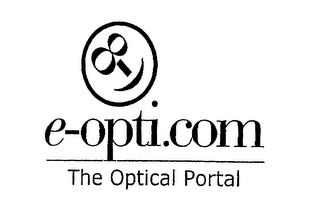 E-OPTI.COM THE OPTICAL PORTAL logo