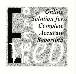 E OSCAR WEB ONLINE SOLUTION FOR COMPLETE ACCURATE REPORTING logo