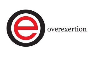 E OVEREXERTION logo