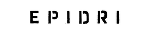 E P I D R I logo