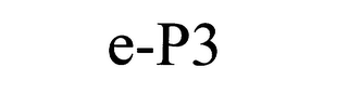 E-P3 logo