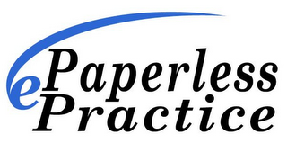 E PAPERLESS PRACTICE logo