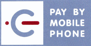 E PAY BY MOBILE PHONE logo