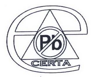 E PB CERTA logo