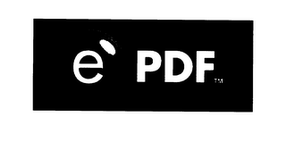 E PDF logo
