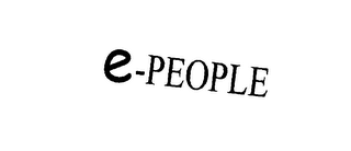 E-PEOPLE logo