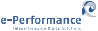 E-PERFORMANCE TELEPERFORMANCE DIGITAL SOLUTIONS logo
