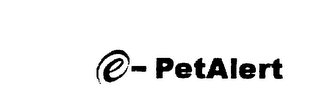 E- PETALERT logo