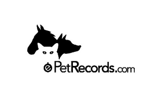 E PETRECORDS.COM logo