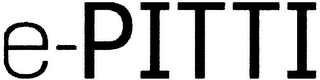 E-PITTI logo