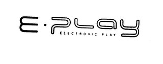 E PLAY ELECTRONIC PLAY logo