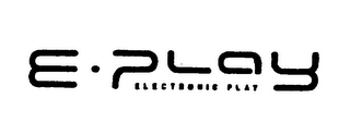 E - PLAY ELECTRONIC PLAY logo