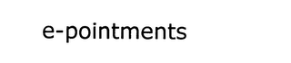 E-POINTMENTS logo
