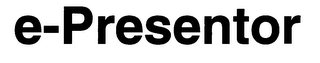E-PRESENTOR logo
