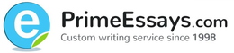 E PRIMEESSAYS.COM CUSTOM WRITING SERVICE SINCE 1998 logo