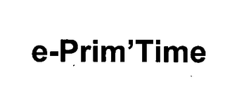 E-PRIM'TIME logo