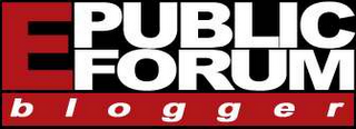 E PUBLIC FORUM BLOGGER logo