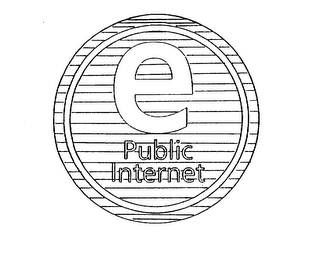E PUBLIC INTERNET logo