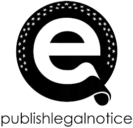 E PUBLISHLEGALNOTICE logo