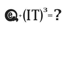 E Q + (IT)3 =  ? logo