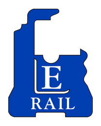 E RAIL logo