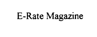 E-RATE MAGAZINE logo