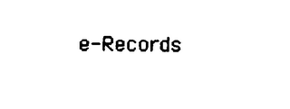 E-RECORDS logo