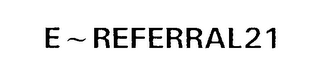 E-REFERRAL21 logo