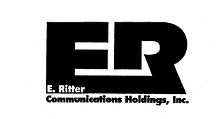 E. RITTER COMMUNICATIONS HOLDINGS, INC. ER logo