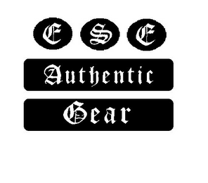 E S E AUTHENTIC GEAR logo