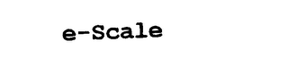 E-SCALE logo